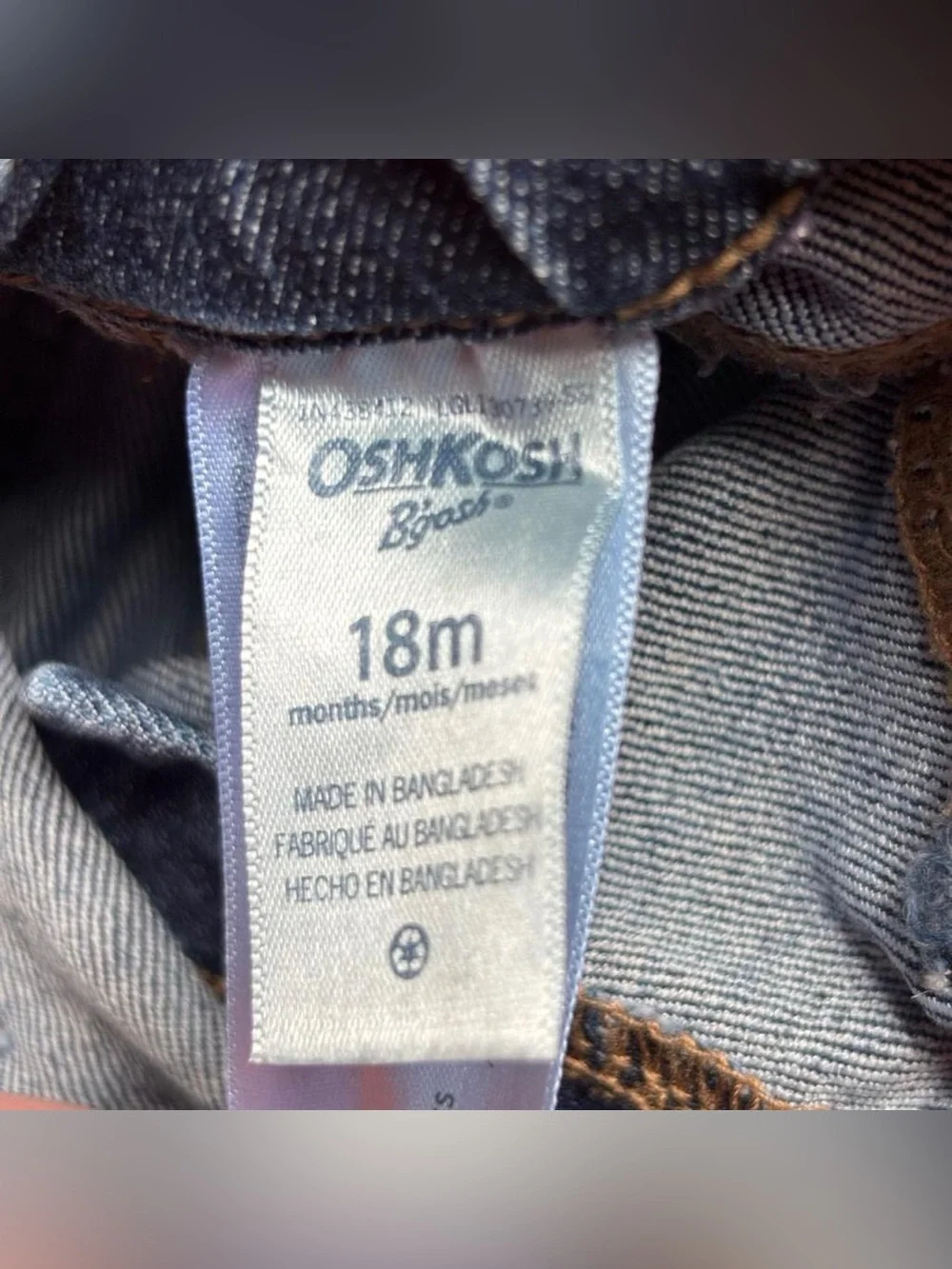 OshKosh B'gosh Girls Blue Denim Jeans